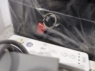 Wii consola con USB- blanca y negra