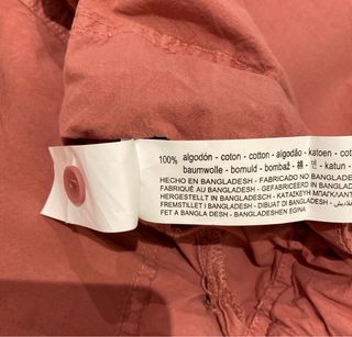 Camisa Bershka Rosa XS-S