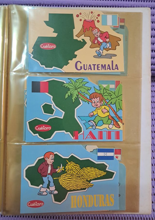 LAS MIL Y UNA AMERICAS LAS 24 POSTALES DE CUETARA