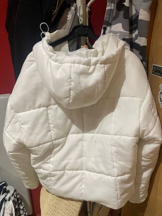 Chaqueta Nike Therma-Fit blanca talla S