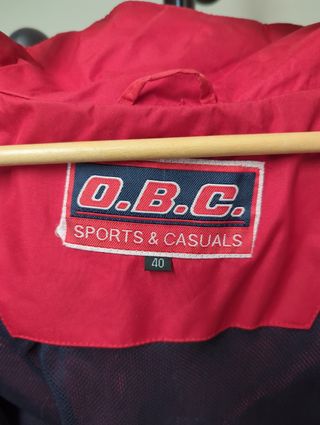 Chubasquero OBC Sport & Casual rojo