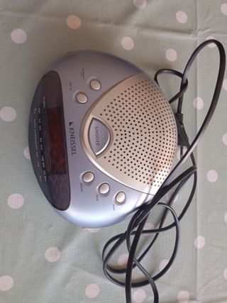 Radio despertador KNEISSEL | Azul-Plata