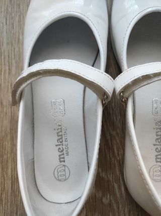 Scarpe Melania bambina bianche