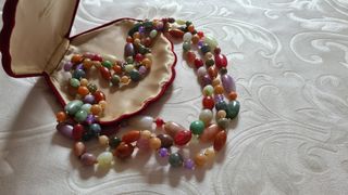 Lotto 3 Collane Vintage Multicolore