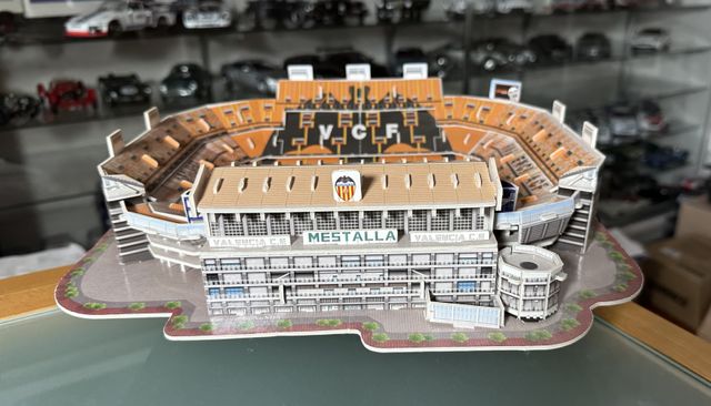 Maqueta Puzzle 3D Mestalla Valencia CF