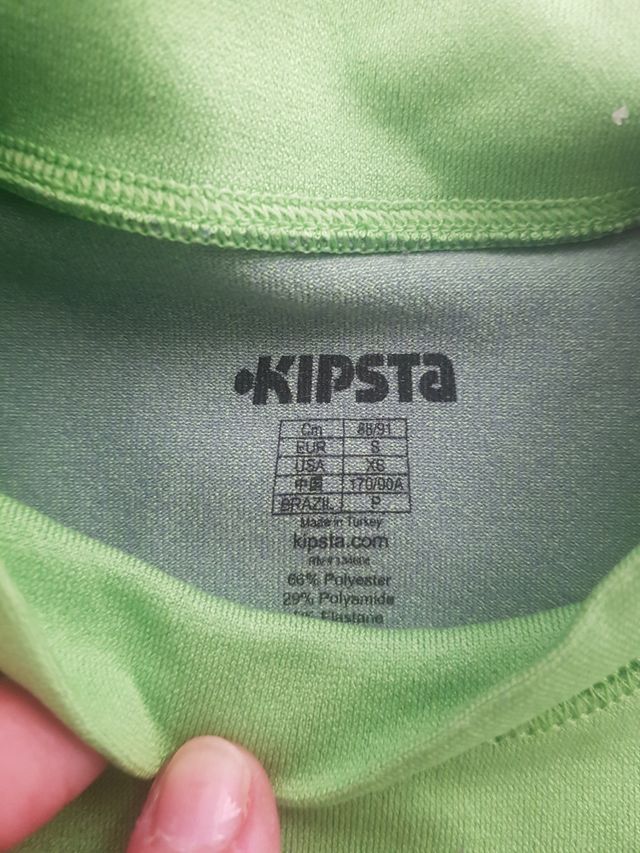Camiseta Kipsta térmica verde