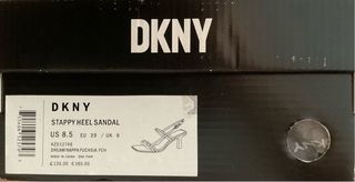 Sandalias DKNY fucsia, talla 39