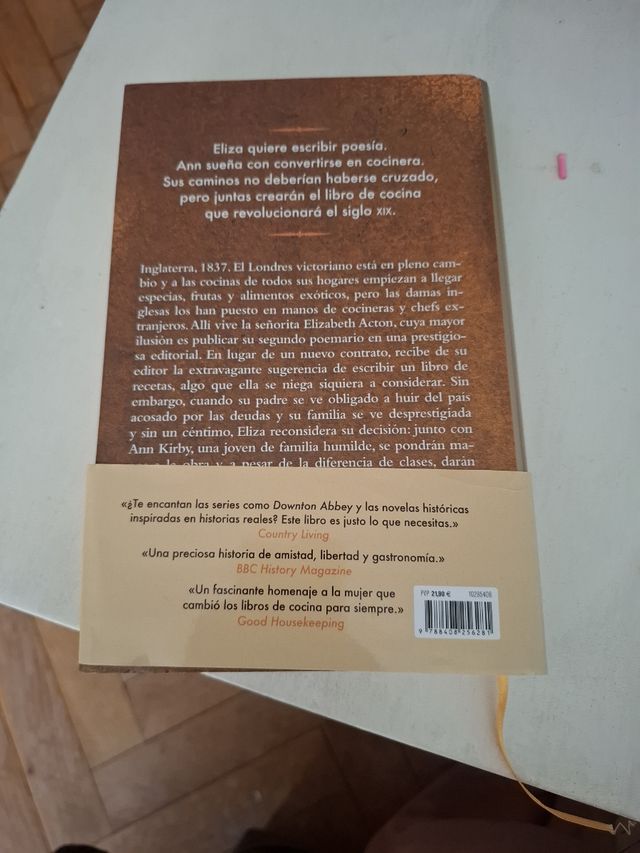 El libro de cocina de la señorita Eliza: Una ma...