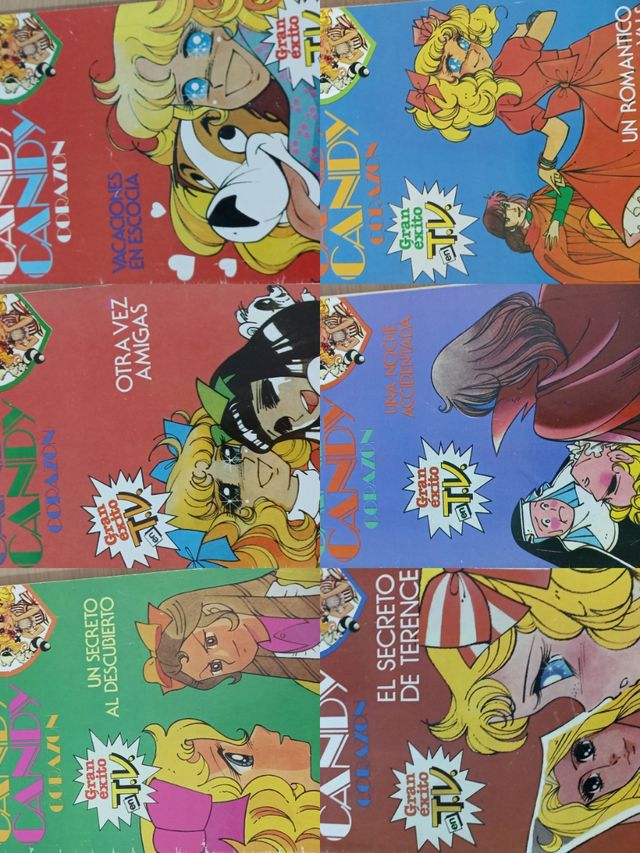 Lote de 23 cómics de Candy Candy