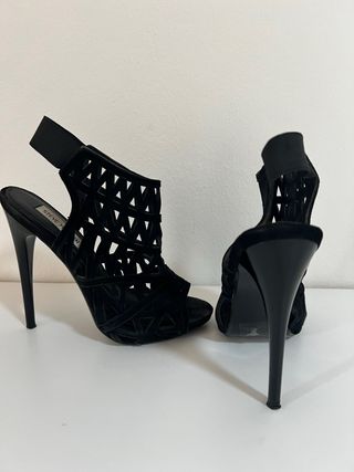 pack 2 zapatos( t.37) botas altas + Steve Madden