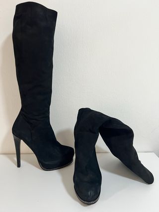 pack 2 zapatos( t.37) botas altas + Steve Madden