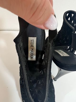 pack 2 zapatos( t.37) botas altas + Steve Madden