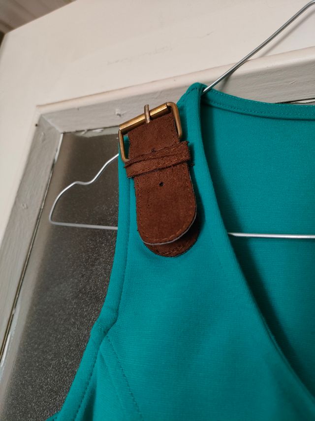 Vestido turquesa verano