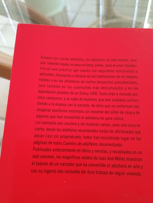 Cuentos de adúlteros desorientados