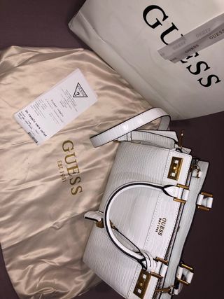 Bolso Guess blanco - nuevo