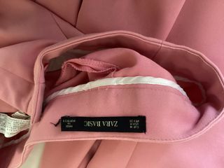 Traje pantalón rosa Zara - Talla M