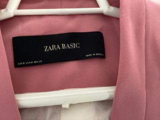 Traje pantalón rosa Zara - Talla M