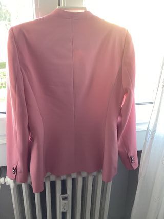 Traje pantalón rosa Zara - Talla M