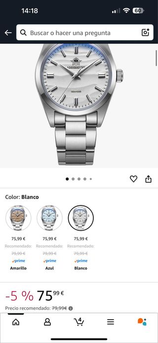 ADDIESDIVE 36mm Reloj Hombre