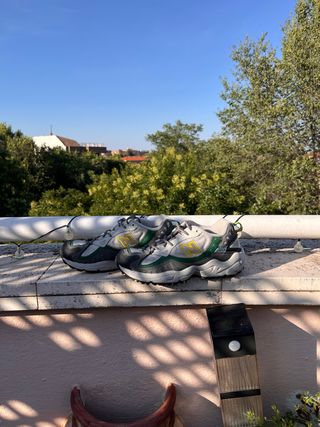 Zapatillas New Balance 703 - Gris/Verde