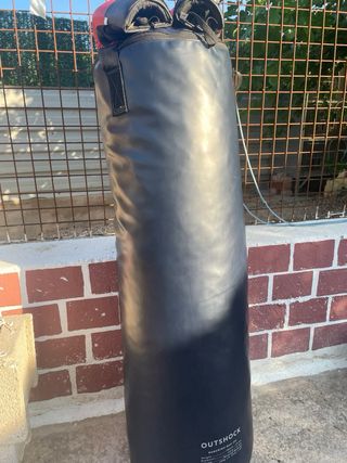 Saco boxeo + guantes