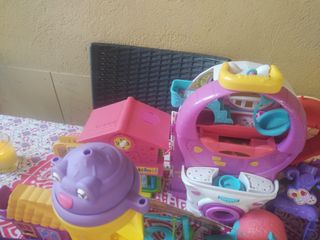 Super lote Pinypon: ambulancia, casas, coches... 