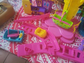 Super lote Pinypon: ambulancia, casas, coches... 