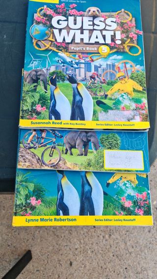 Libros de Inglés de 5 de primaria Lengua castellan