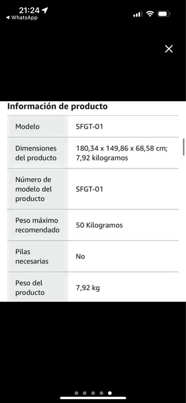 Parque infantil desmontable
