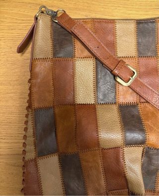 Bolso patchwork piel