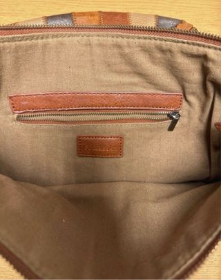 Bolso patchwork piel
