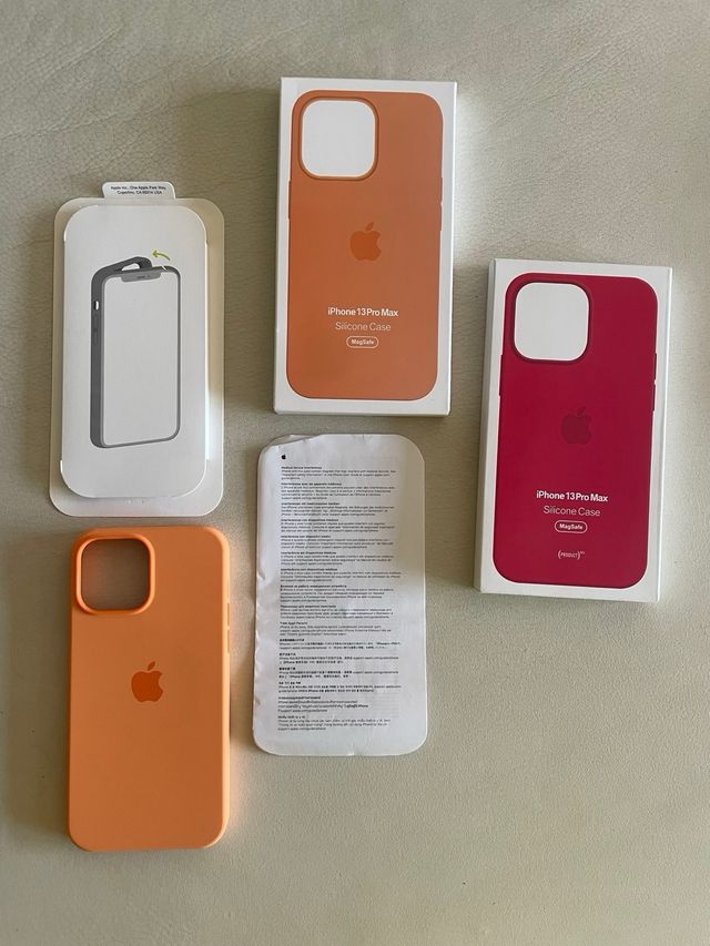 Funda ORIGINAL iPhone 13 Pro Max Apple Naranja