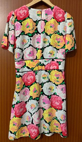 Vestido Zara multicolor flores