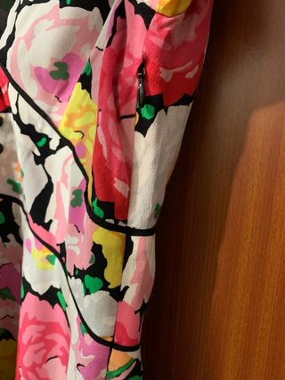 Vestido Zara multicolor flores