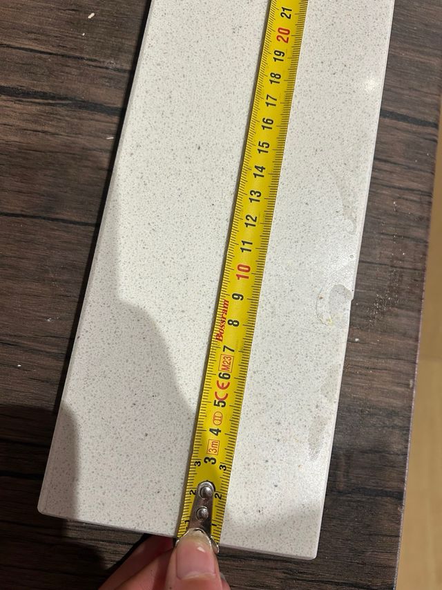 2 Láminas mármol blanco