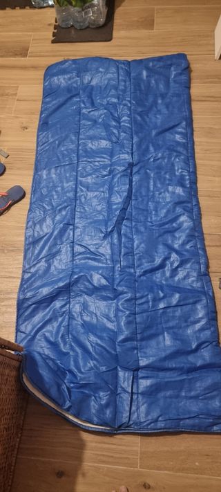 Saco dormir azul - Camping