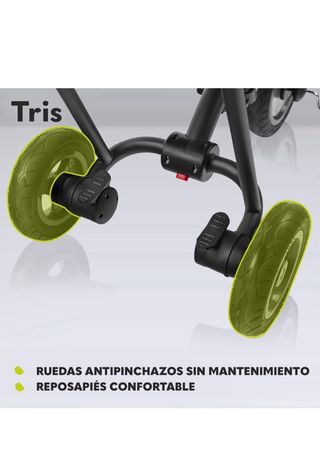 Triciclo Lionelo Tris 2-en-1, hasta 25kg