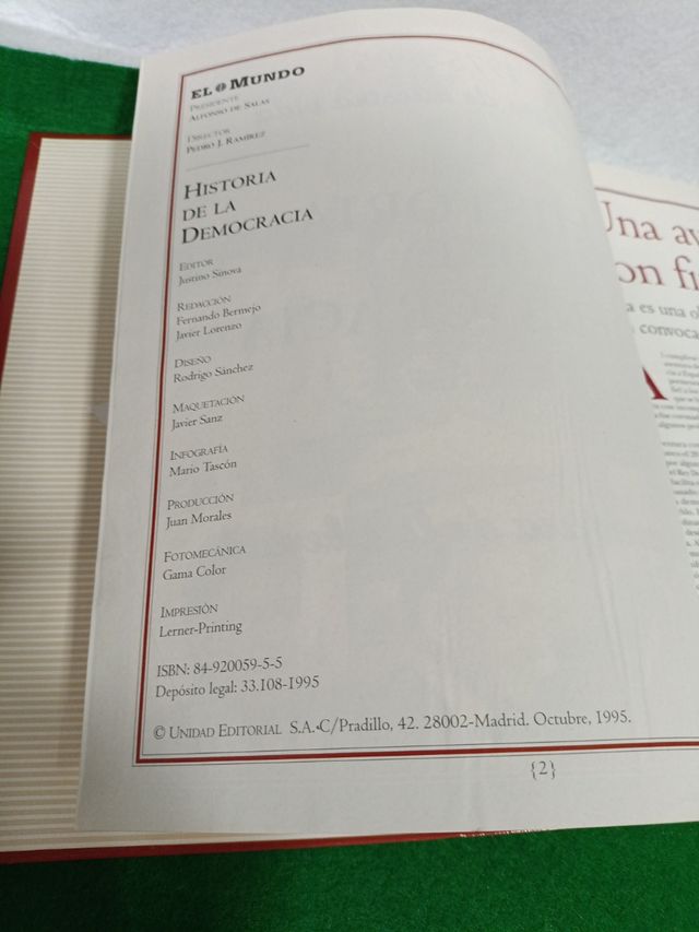 Historia de la Democracia Española