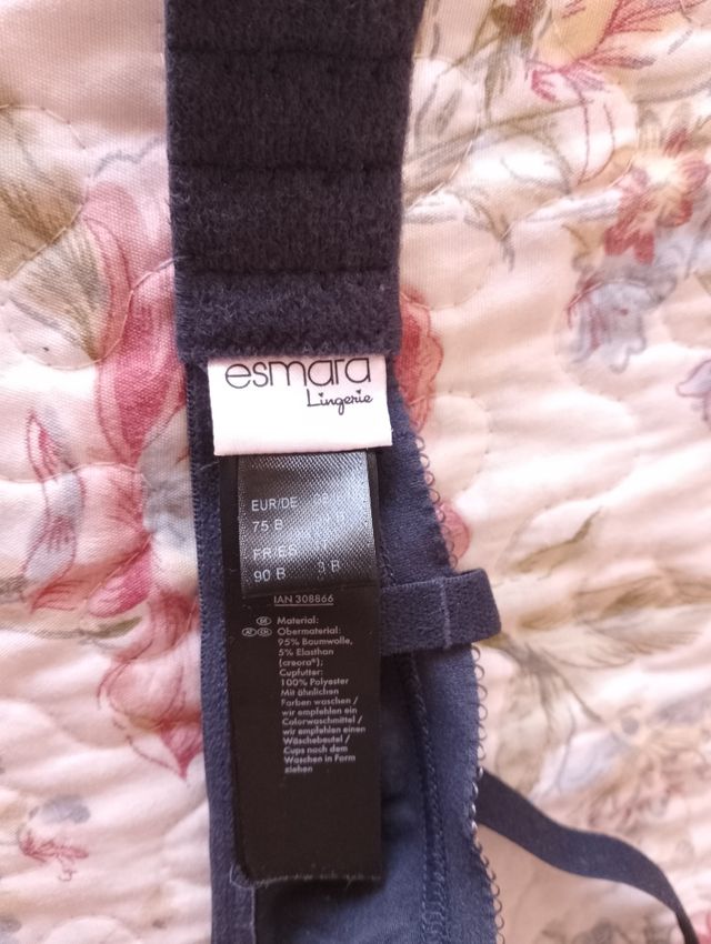 Sujetador negro nuevo