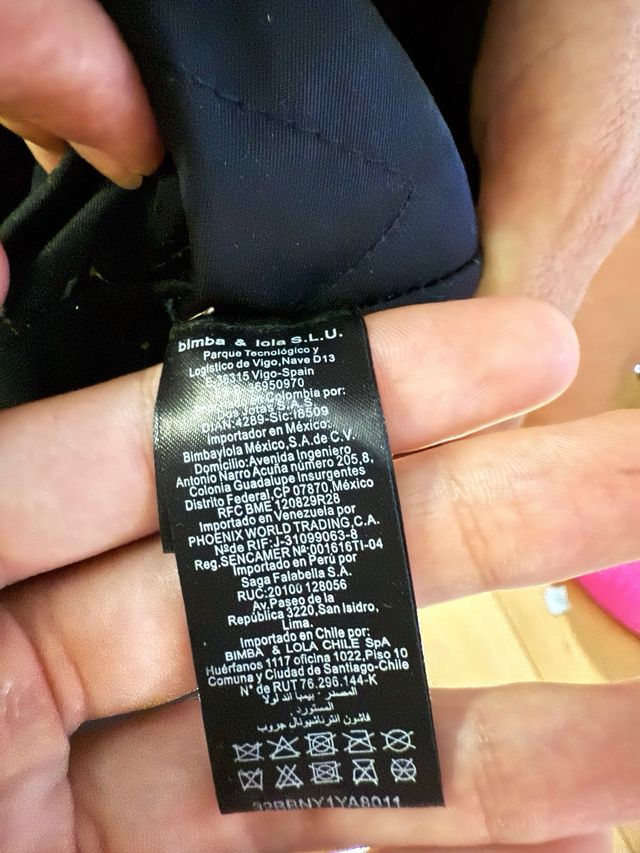 Bolso Bimba y Lola negro