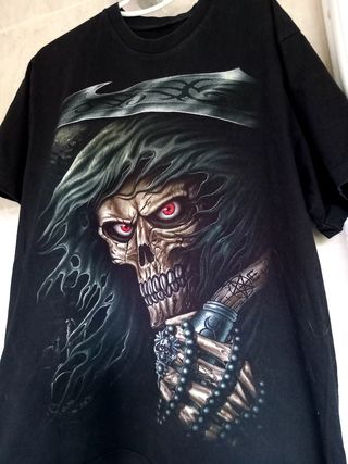 Camiseta Gótica Calavera XL