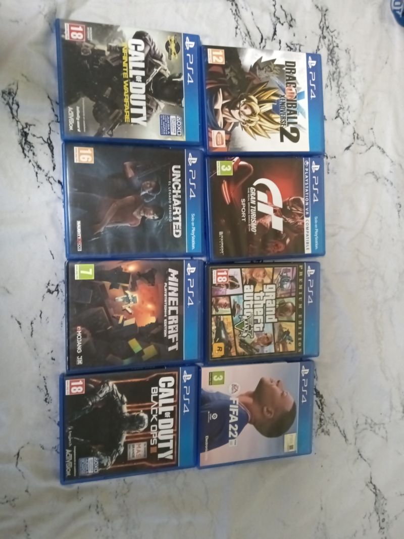 Imagen de 7 Juegos PS4 Variados