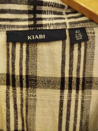 Vestido Kiabi XL - Blanco y Negro