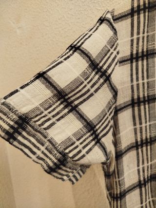 Vestido Kiabi XL - Blanco y Negro