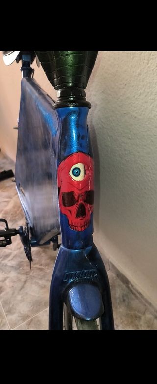 Bicicleta Fixie Azul