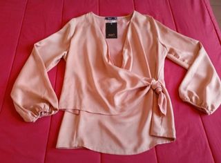 Blusa rosa | Envolvente