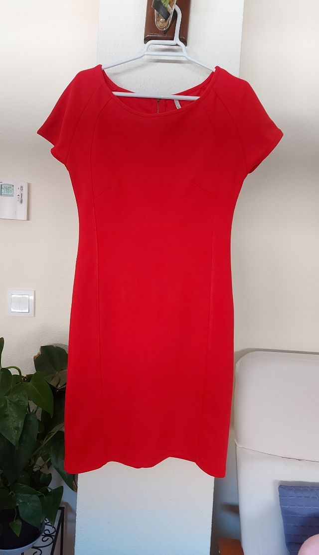 Vestido rojo Shein talla M
