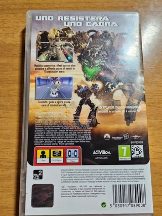 PSP Transformers La Vendetta del Caduto