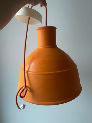 Lampada Muuto arancione - silicone