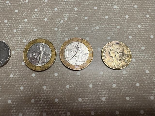 Monedas Francos Franceses